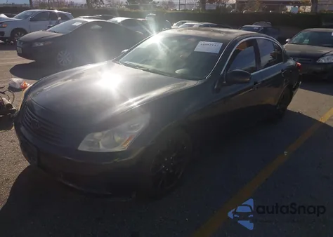 2007 Infiniti G35 Journey from USA, damaged, VIN JNKBV61E87M720543
